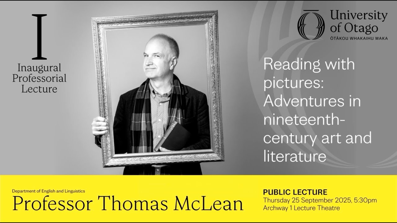 Inaugural Professorial Lecture – Professor Thomas McLean - YouTube