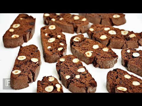 Double Chocolate Hazelnut Italian Cookies Recipe