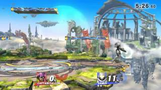 Pankeiki Captain Falcon Vs. Rawk Samus