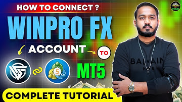 How to connect winpro FX account to MT5