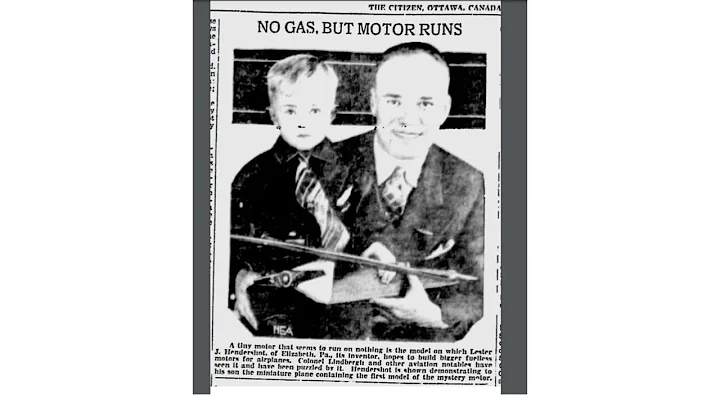 Free Energy Legends: Newspaper Articles about the Hendershot-Generator