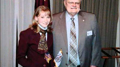 Oregon VFW Voice of Democracy 2011 winner Rachel A...