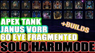 All Solo Hard Mode Bosses in Warframe AND Accolade Builds - JANUS VORR, FRAGMENTED ONE and APEX TANK