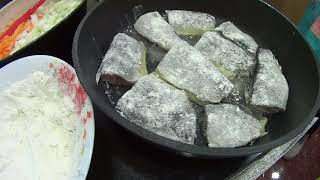 Селёдка жареная с овощами! Fried herring with vegetables! Ужин на двоих! Селёдка жареная с овощами! Fried herring with vegetables! Ужин на двоих!