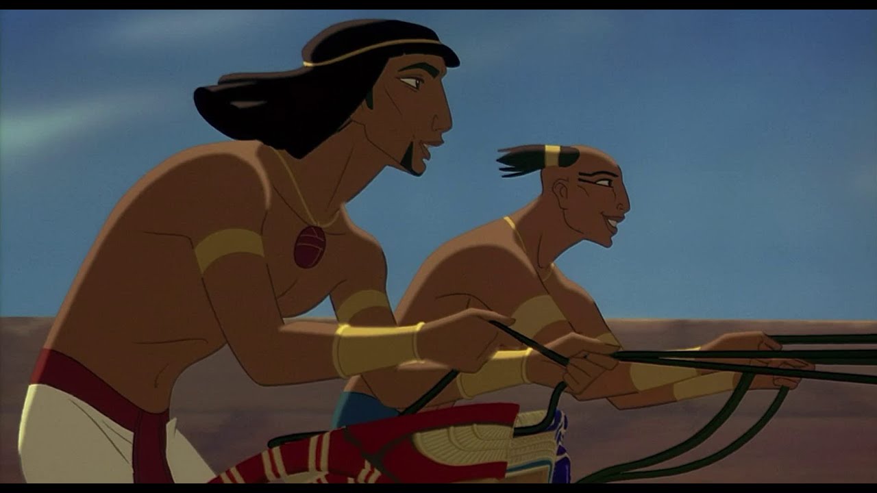 The Prince of Egypt (1998) - Chariot Race - YouTube