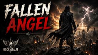 FALLEN ANGEL ⚡ Epic Cinematic Hard Rock Anthem | Powerful Guitar Solos | Rock Realm