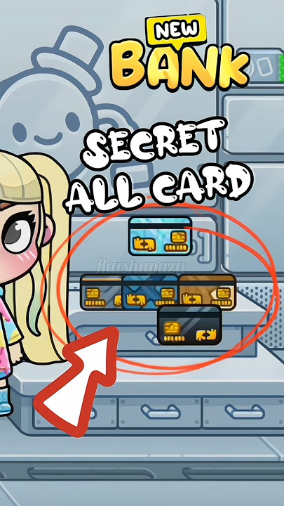 Avatar World New Update Secret All Free Card In Bank 🏦 #avatarworld #pazu #pazugames #shorts