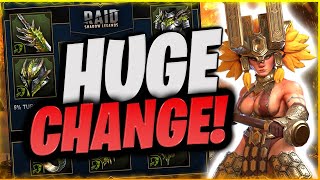 SLAYER ARTIFACT SET HAS BEEN 🚨BUFFED!!🚨 | Raid: Shadow Legends