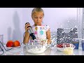 Ярослава делает мороженое | Фруктовое мороженое для детей | Tiki Taki Cook