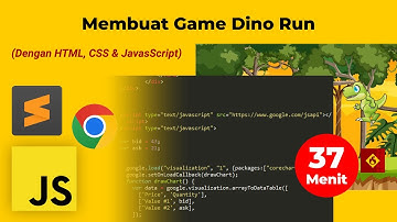 2. Membuat Game Dino Run Dengan HTML, CSS & JavaScript