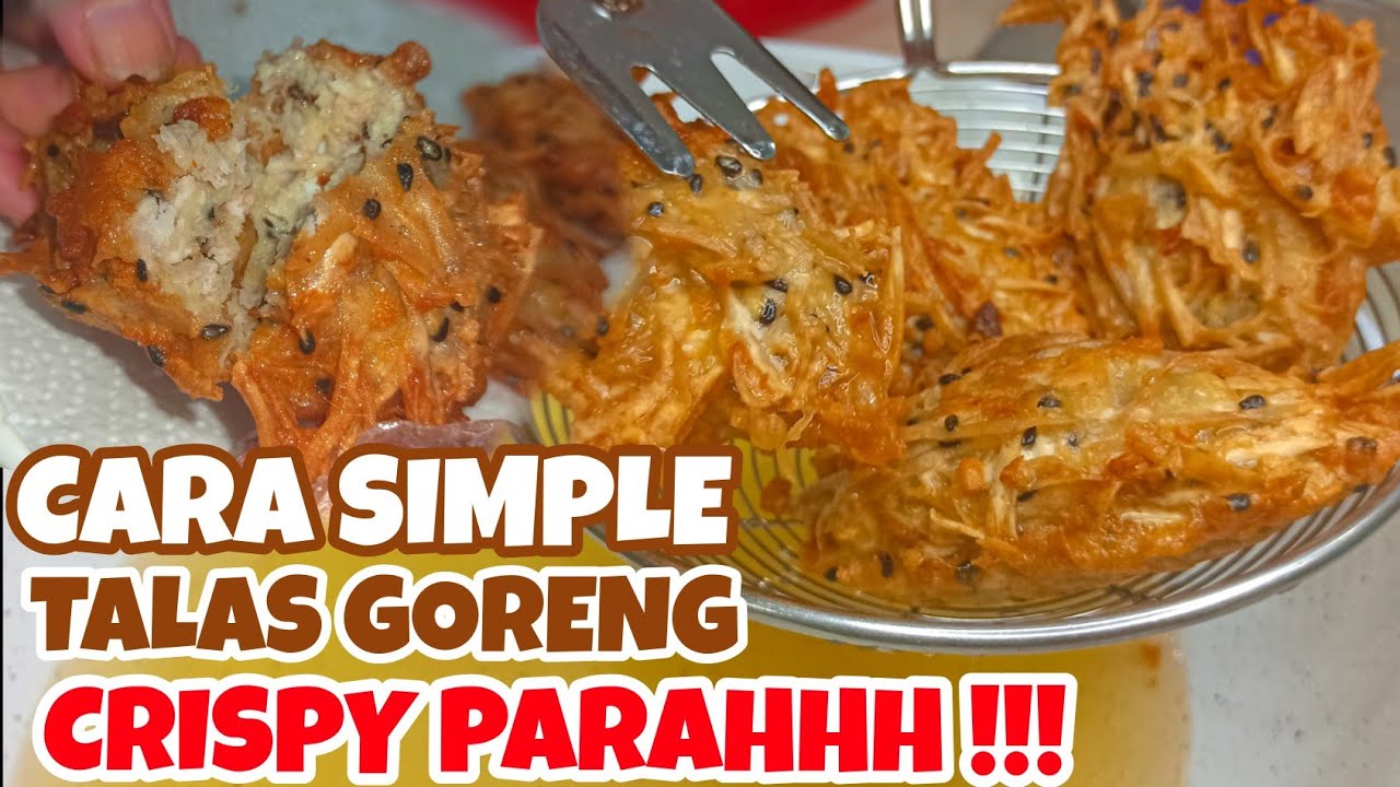 Cara membuat TALAS GORENG CRIPSY CARA SIMPLE & DIJAMIN CRIPSY DILUAR