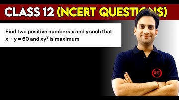 Find two positive numbers x and y such that x+y=60 and xy³ is maximum.