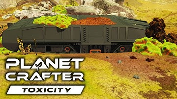 Cleaning up new areas - Planet Crafter Toxicity DLC Live Stream
