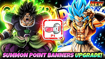 MAJOR SUMMON POINT BANNER UPDATE!! GDC LR SSJ4 Gogeta & More Are Here! | Dragon Ball Z Dokkan Battle