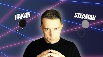 Hakan P110 VS Stedman Proscreen 101 Pop Filter Comparison