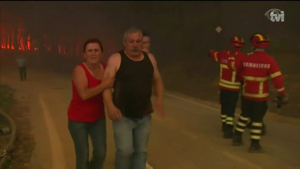 Incêndio deixa 60 mortos em Portugal
