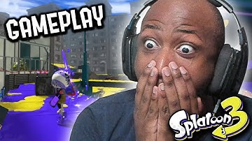 FIRST LOOK AT SPLATOON 3 GAMEPLAY + RELEASE DATE (My Reaction)