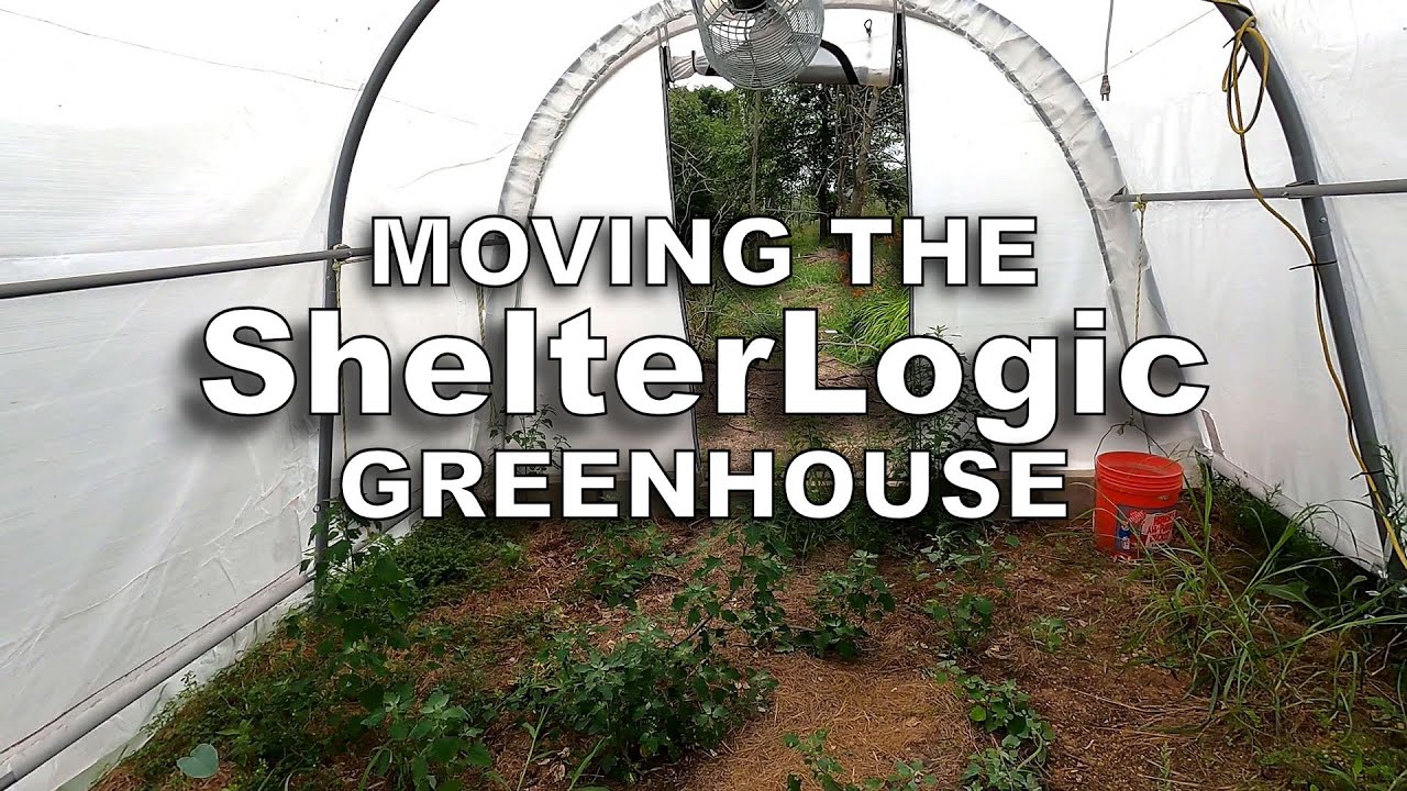 Перемещение теплицы ShelterLogic