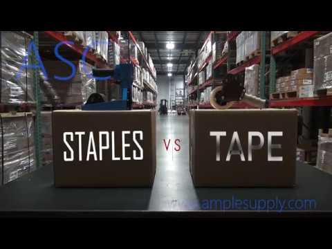Staples VS. Tape