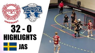 Highlights ”JAS” Hovslätt - Borås (Innebandy/Floorball)