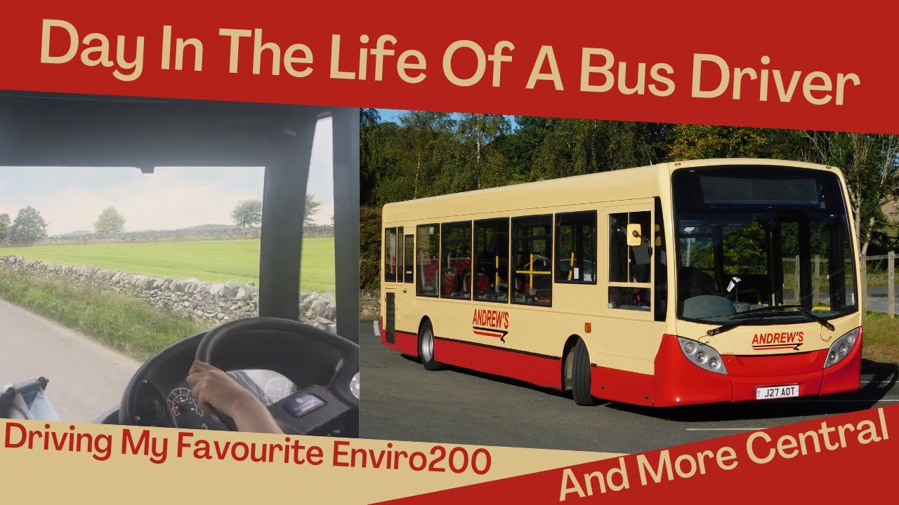 День из жизни водителя автобуса | За рулём моего ЛЮБИМОГО Enviro200 | Эпизод 38