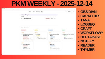 PKM (Personal Knowledge Management) Weekly Update - 2025-12-14