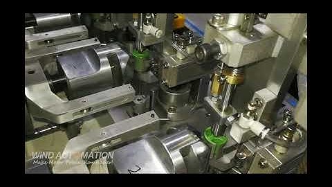 3 or 5 slot rotor armature winding machine  Shanghai Wind Automation