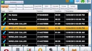 esi VIP7 Call Logs