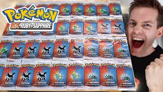 *VERY OLD* Pokémon EX Ruby & Sapphire Booster Box