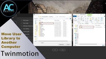 Move User Library to Another Computer in Twinmotion | Twinmotion Tips and Tricks