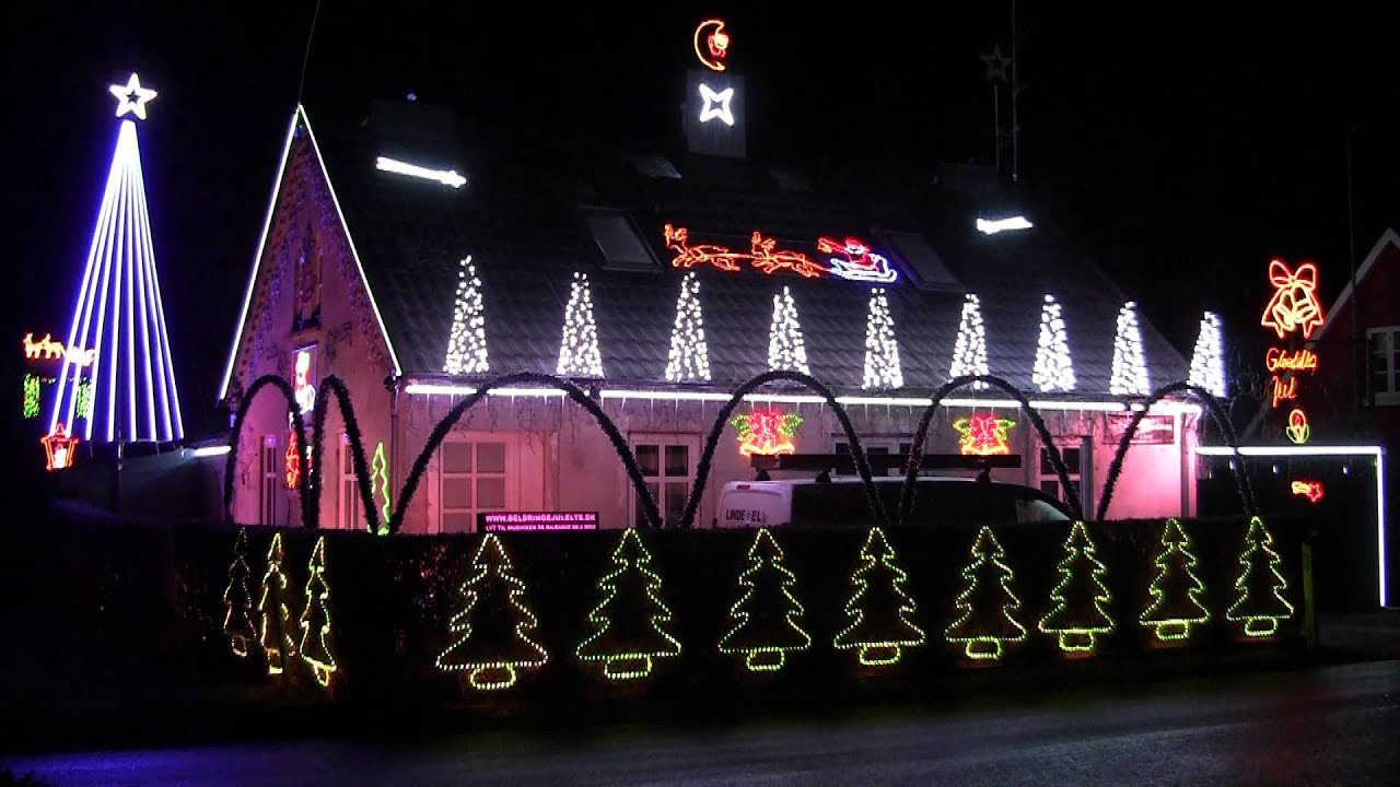 Beldringe julelys 2013 DJ Schwede Music Box Dancer YouTube