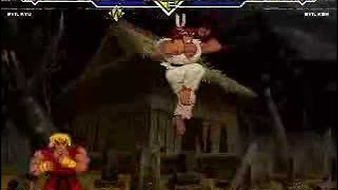 Evil Ken vs. Evil Ryu