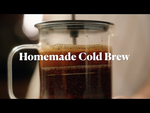 How to make Cold Brew coffee at home