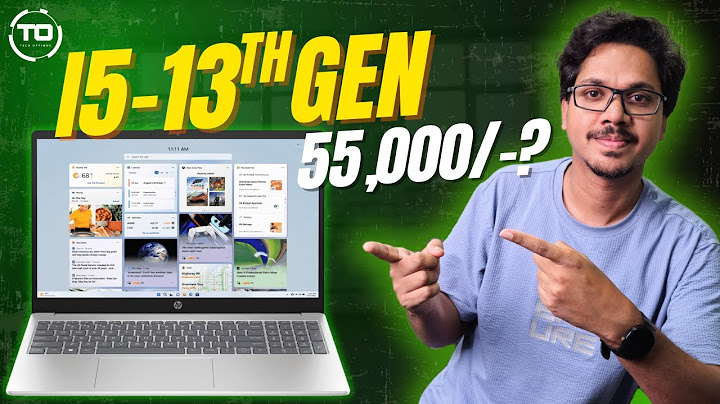 HP 15-fd0220TU Review | Budget Mein Stylish i5-13th Gen Laptop?