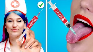 8 Funny Ways to Sneak Food Into the Hospital || Best Pranks & Crazy Ideas by Crafty Panda School