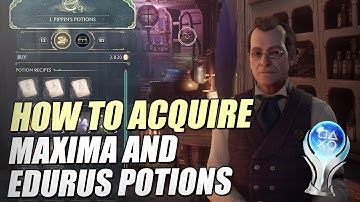 Hogwarts Legacy: How to acquire Maxima and Edurus Potions (and use them simultaneously)
