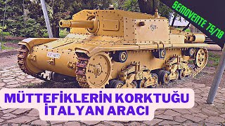 Korkulan İtalyan Tankı Semovente 75/18