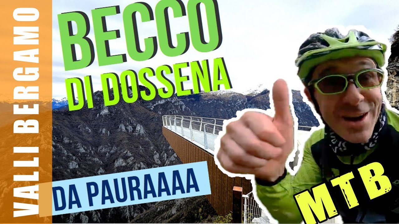 BECCO DI DOSSENA 🐐 tour da BRIVIDO ! per mtb, e-bike e gravel.