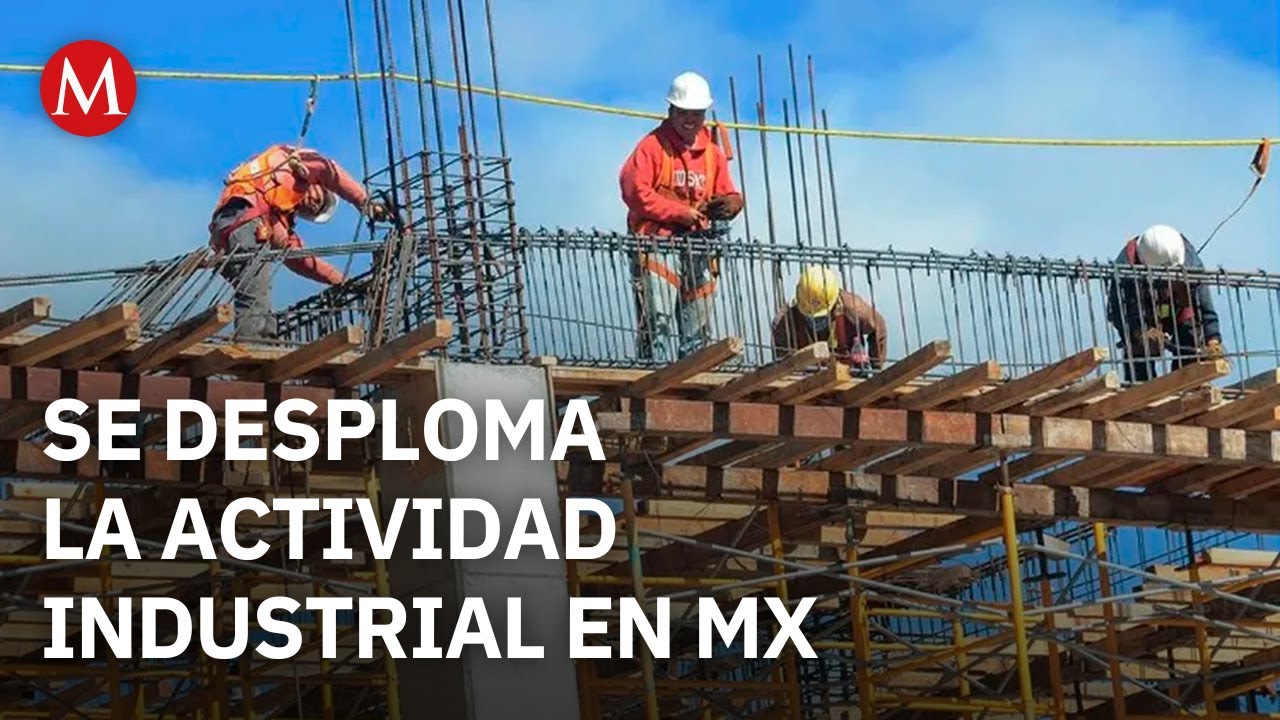Inegi reporta caída en la actividad industrial en varios estados de México