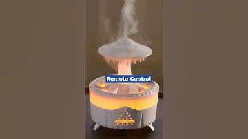 UFO Raindrop Humidifier Water Drop Air Humidifier USB Aromatherapy Essential Oil Home Decor #gadgets