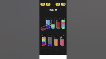 2022! Soda Sort Level 90 Walkthrough Solution Android/iOS