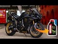 How To Change Your Bikes Oil | In Less Than 10 Min  | Yamaha R1 | 2009 - 2014
