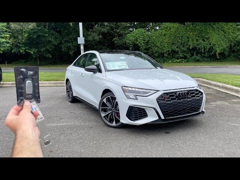 Youtube 2024 Audi S3 Premium Plus: Start Up, Exhaust, Test Drive, Walkaround, POV and Review video Audi