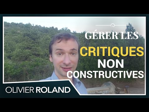 Vidéo: Comment gérer les critiques constructives ?