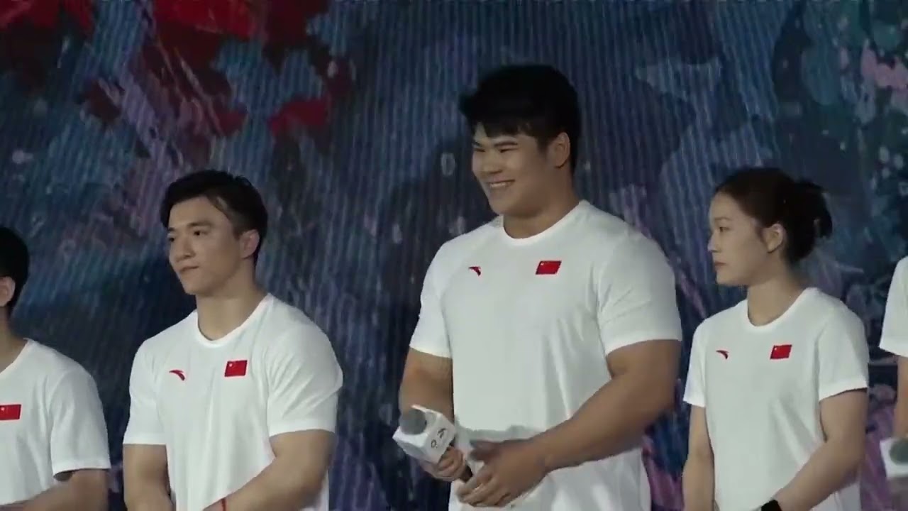 China unveil the podium uniform for their athletes in Paris 2024 