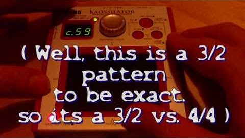 Kaossilator Tricks: TIMEWARP Lesson 2 - Polyrhythmic Loop (3/4 vs 4/4)