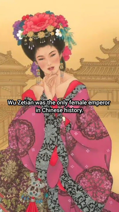 China's Only Female Emperor: Wu Zetian #history #womeninhistory #art