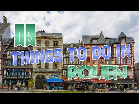 Video: Atraksi Terbaik di Rouen, Normandia