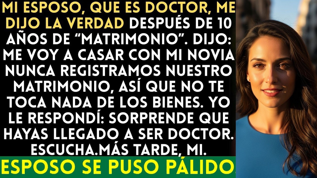 Esposo planea casarse con su amante y afirma que no existe registro de matrimonio ni división…