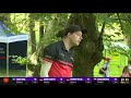 2021 European Disc Golf Championship | Round 2, Front 9 | Lizotte, Tetzel, Berg, Knápek